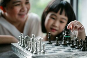 Games provide children with an opportunity to make their own decisions, which can improve their decisiveness