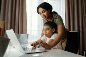 a parent exploring alternative education models with their child